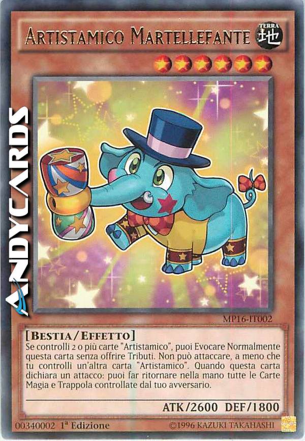Clicca per ulteriori dettagli di - ARTISTAMICO MARTELLEFANTE - ARTISTAMICO MARTELLEFANTE