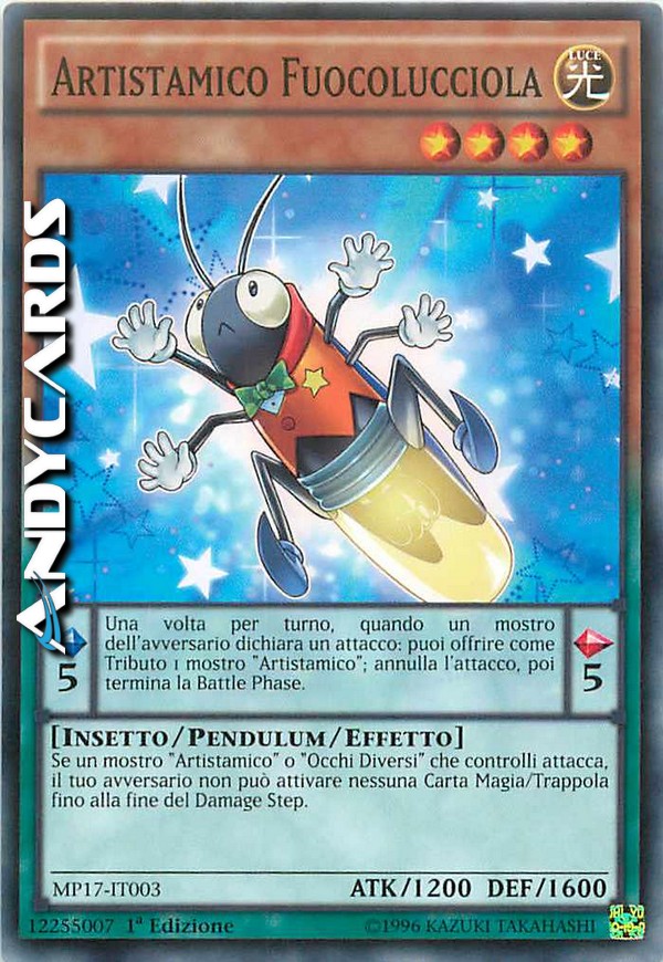 Clicca per ulteriori dettagli di - ARTISTAMICO FUOCOLUCCIOLA - ARTISTAMICO FUOCOLUCCIOLA