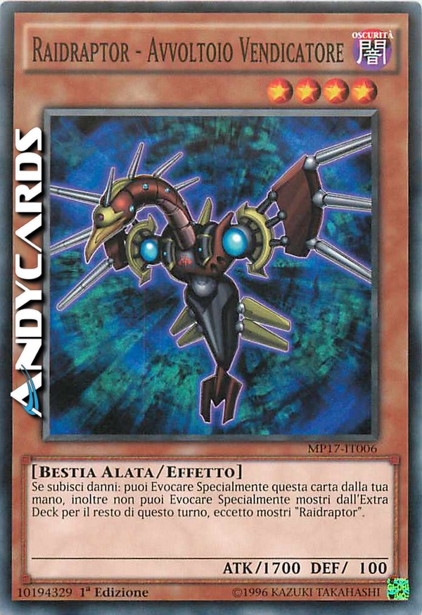 Clicca per ulteriori dettagli di - RAIDRAPTOR - AVVOLTOIO VENDICATORE - RAIDRAPTOR - AVVOLTOIO VENDICATORE