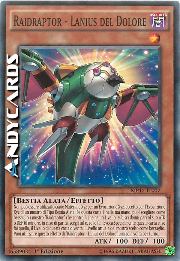 Clicca per ulteriori dettagli di - RAIDRAPTOR - LANIUS DEL DOLORE - RAIDRAPTOR - LANIUS DEL DOLORE