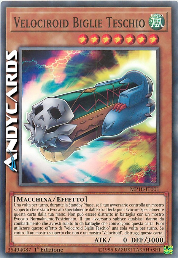 Clicca per ulteriori dettagli di - VELOCIROID BIGLIE TESCHIO - VELOCIROID BIGLIE TESCHIO
