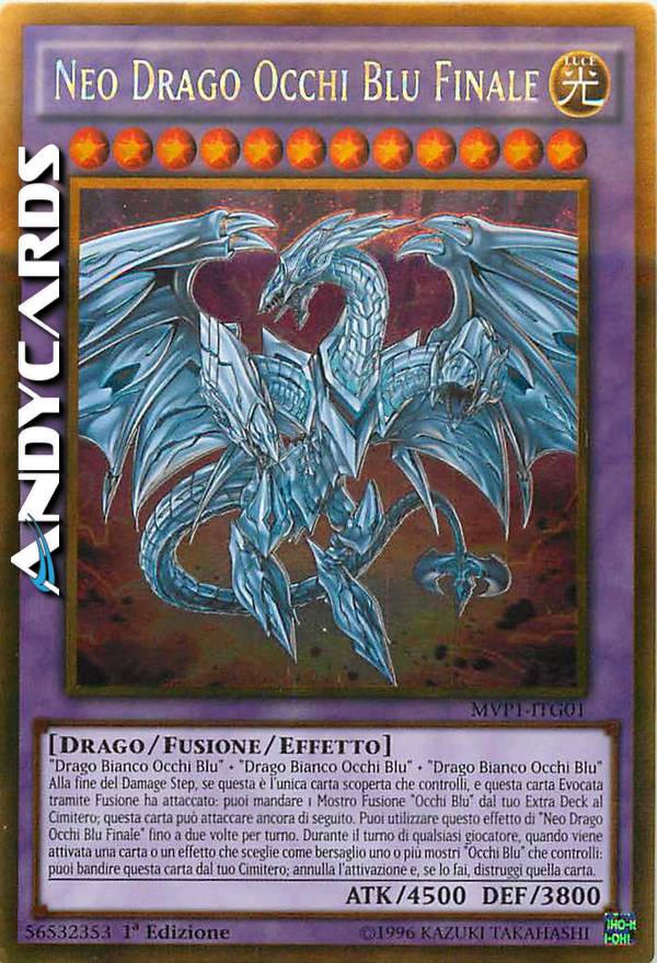 Clicca per ulteriori dettagli di - NEO DRAGO OCCHI BLU FINALE - NEO DRAGO OCCHI BLU FINALE