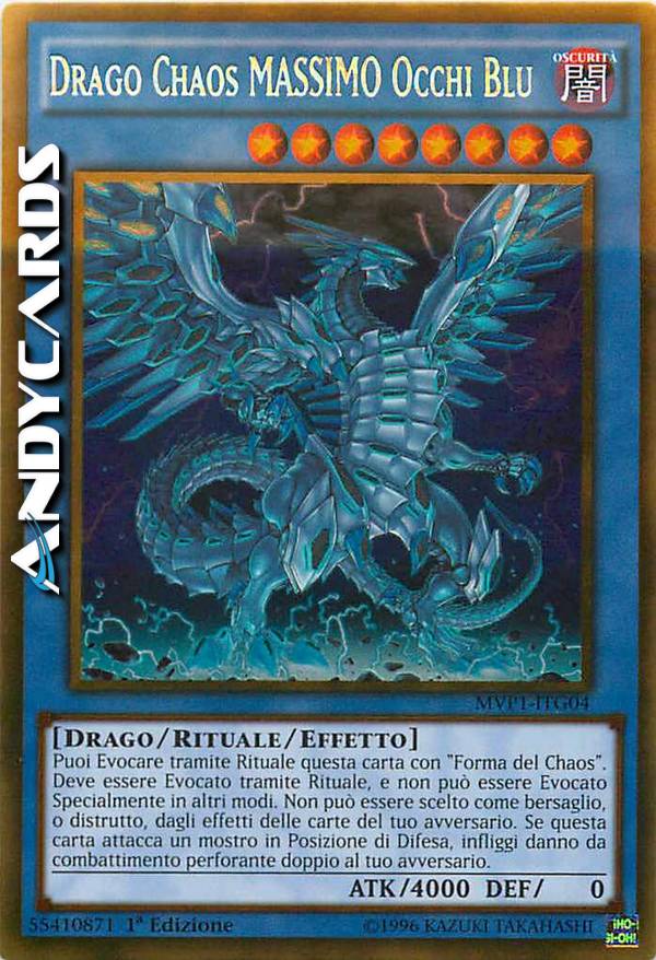 Clicca per ulteriori dettagli di - DRAGO CHAOS MASSIMO OCCHI BLU - DRAGO CHAOS MASSIMO OCCHI BLU