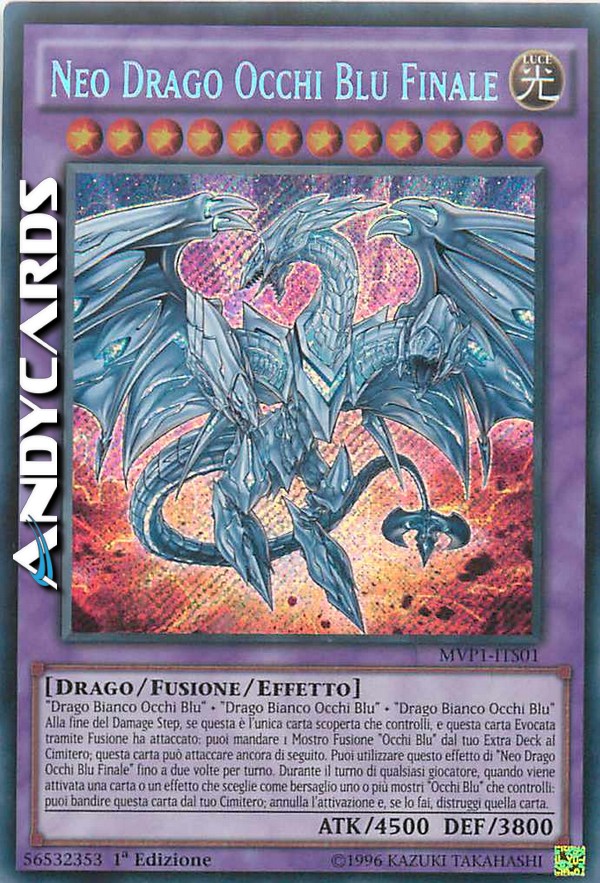 Clicca per ulteriori dettagli di - NEO DRAGO OCCHI BLU FINALE - NEO DRAGO OCCHI BLU FINALE
