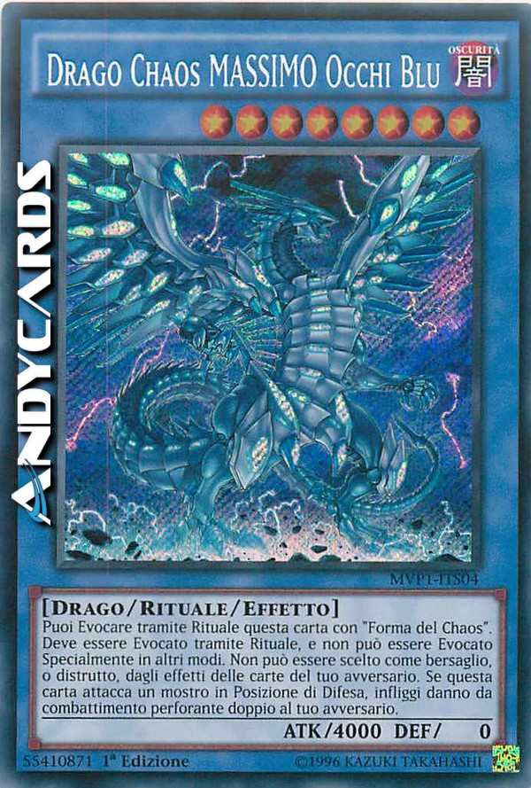 Clicca per ulteriori dettagli di - DRAGO CHAOS MASSIMO OCCHI BLU - DRAGO CHAOS MASSIMO OCCHI BLU