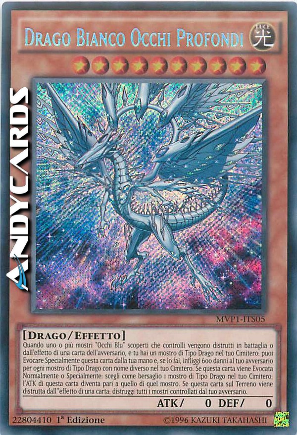Clicca per ulteriori dettagli di - DRAGO BIANCO OCCHI PROFONDI - DRAGO BIANCO OCCHI PROFONDI