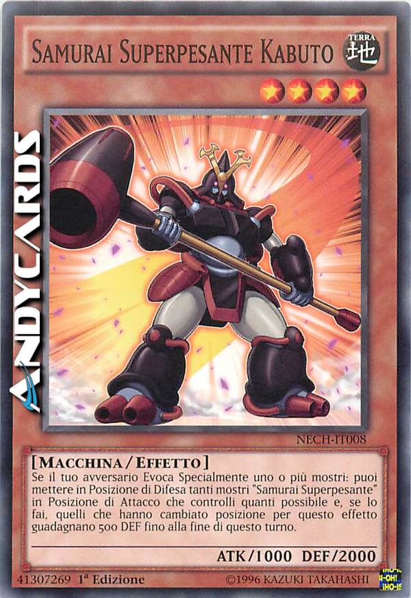 Clicca per ulteriori dettagli di - SAMURAI SUPERPESANTE KABUTO - SAMURAI SUPERPESANTE KABUTO