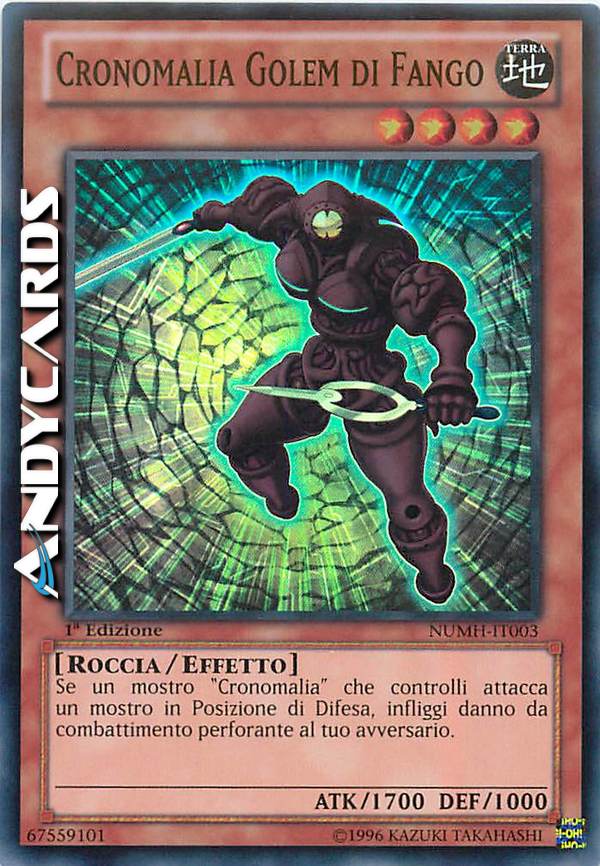 Clicca per ulteriori dettagli di - CRONOMALIA GOLEM DI FANGO - CRONOMALIA GOLEM DI FANGO