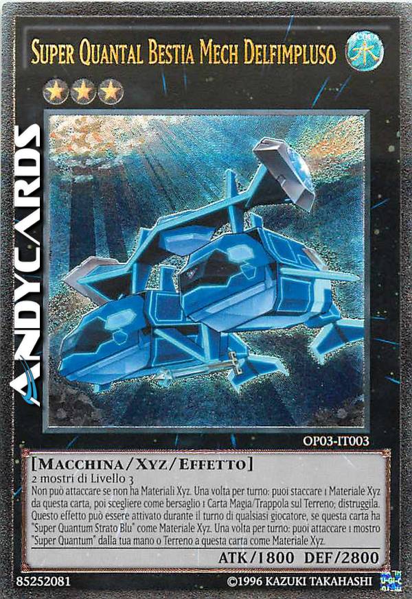 Clicca per ulteriori dettagli di - SUPER QUANTAL BESTIA MECH DELFIMPLUSO - SUPER QUANTAL BESTIA MECH DELFIMPLUSO