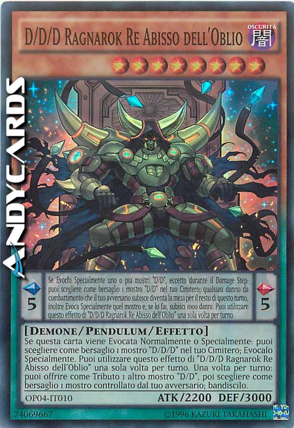 Clicca per ulteriori dettagli di - D/D/D RAGNAROK RE ABISSO DELL'OBLIO - D/D/D RAGNAROK RE ABISSO DELL'OBLIO