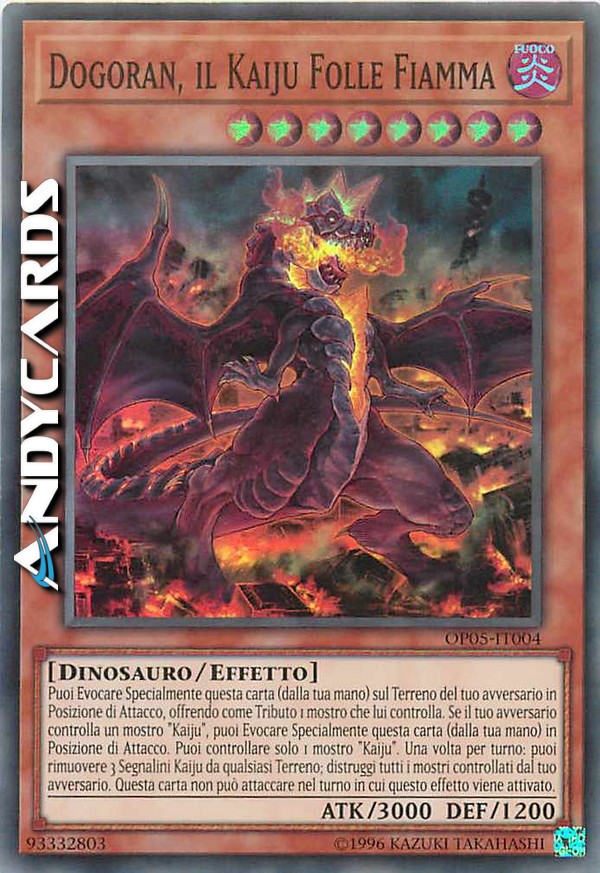 Clicca per ulteriori dettagli di - DOGORAN, IL KAIJU FOLLE FIAMMA - DOGORAN, IL KAIJU FOLLE FIAMMA