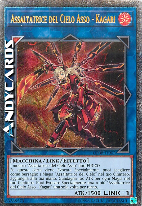 Clicca per ulteriori dettagli di - ASSALTATRICE DEL CIELO ASSO - KAGARI - ASSALTATRICE DEL CIELO ASSO - KAGARI
