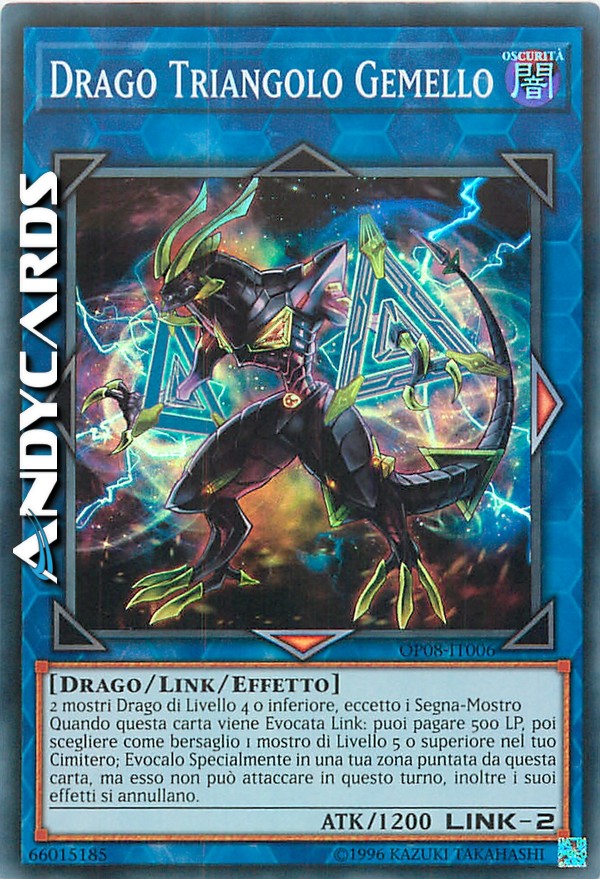 Clicca per ulteriori dettagli di - DRAGO TRIANGOLO GEMELLO - DRAGO TRIANGOLO GEMELLO