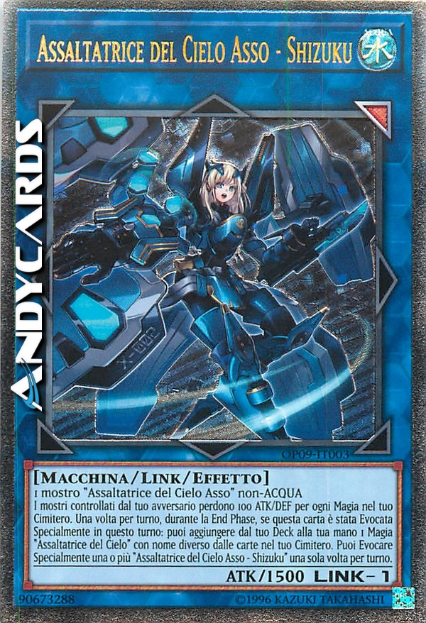 Clicca per ulteriori dettagli di - ASSALTATRICE DEL CIELO ASSO - SHIZUKU - ASSALTATRICE DEL CIELO ASSO - SHIZUKU