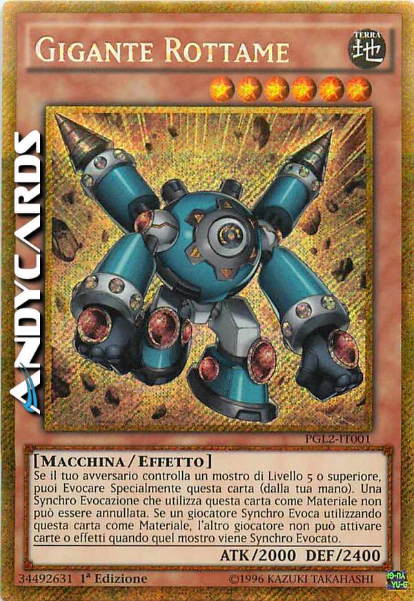 Clicca per ulteriori dettagli di - GIGANTE ROTTAME - GIGANTE ROTTAME