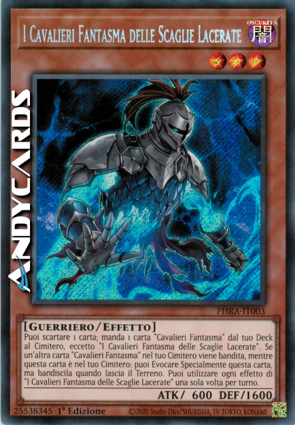 Clicca per ulteriori dettagli di - I CAVALIERI FANTASMA DELLE SCAGLIE LACERATE - I CAVALIERI FANTASMA DELLE SCAGLIE LACERATE