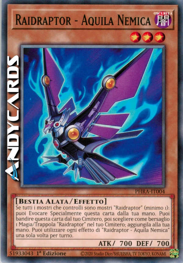 Clicca per ulteriori dettagli di - RAIDRAPTOR - AQUILA NEMICA - RAIDRAPTOR - AQUILA NEMICA