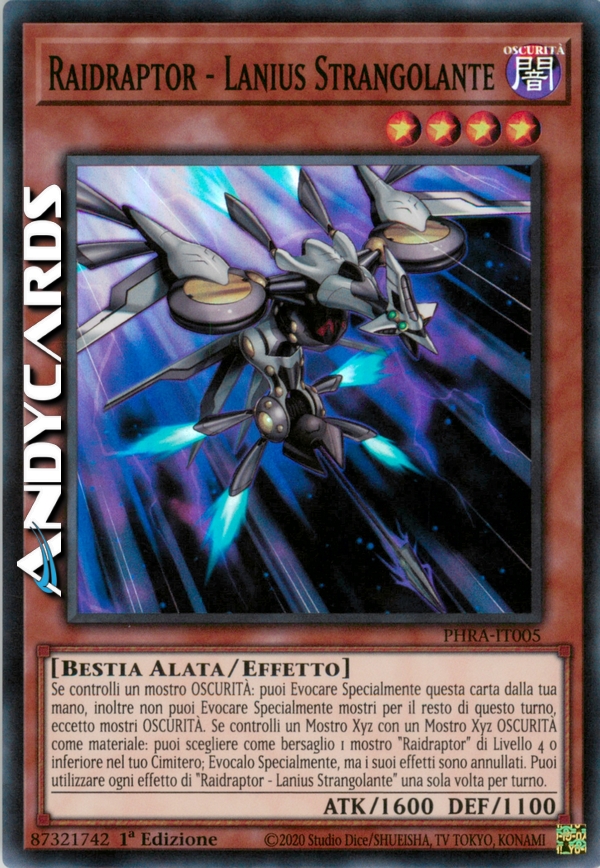 Clicca per ulteriori dettagli di - RAIDRAPTOR - LANIUS STRANGOLANTE - RAIDRAPTOR - LANIUS STRANGOLANTE