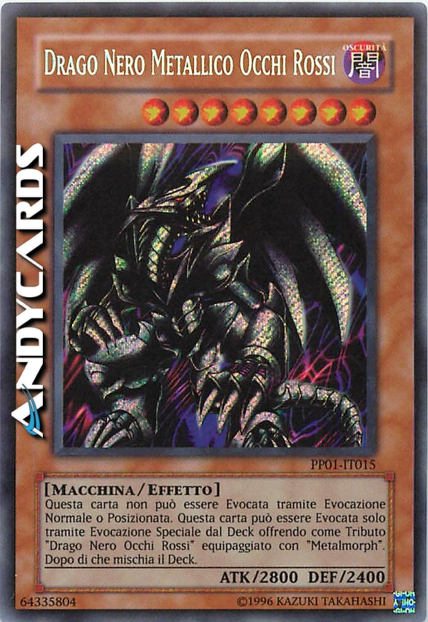 Clicca per ulteriori dettagli di - DRAGO NERO METALLICO OCCHI ROSSI - DRAGO NERO METALLICO OCCHI ROSSI
