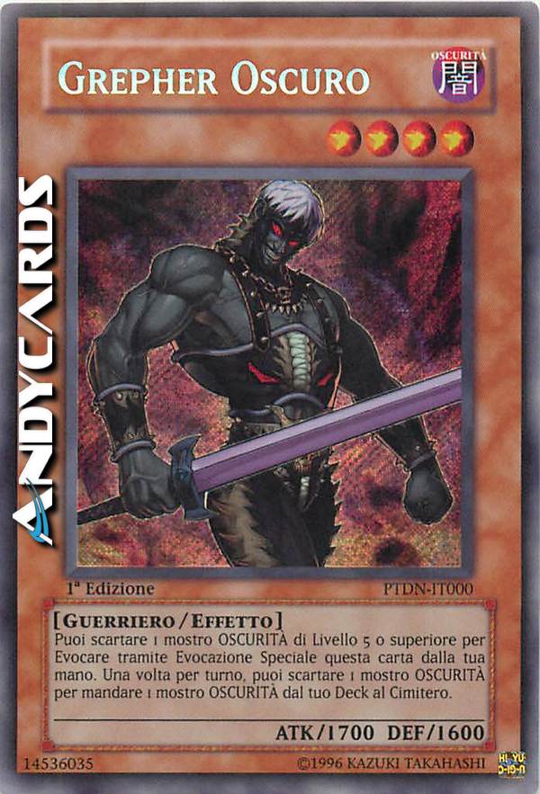 Clicca per ulteriori dettagli di - GREPHER OSCURO - GREPHER OSCURO