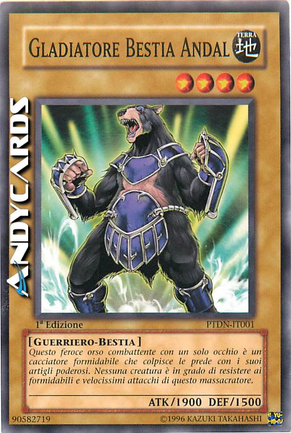 Clicca per ulteriori dettagli di - GLADIATORE BESTIA ANDAL - GLADIATORE BESTIA ANDAL