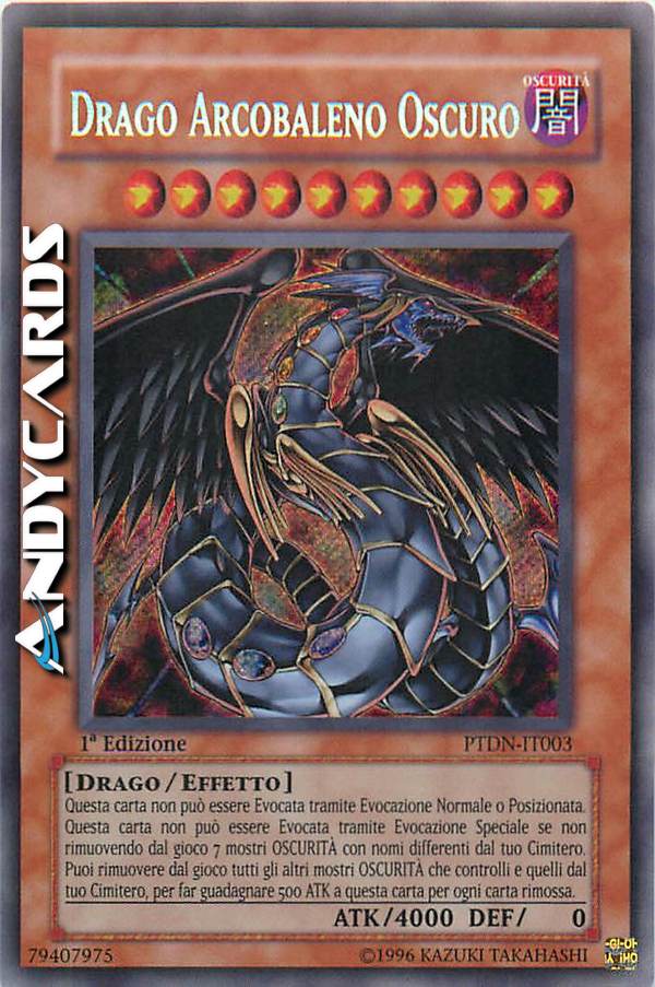 Clicca per ulteriori dettagli di - DRAGO ARCOBALENO OSCURO - DRAGO ARCOBALENO OSCURO