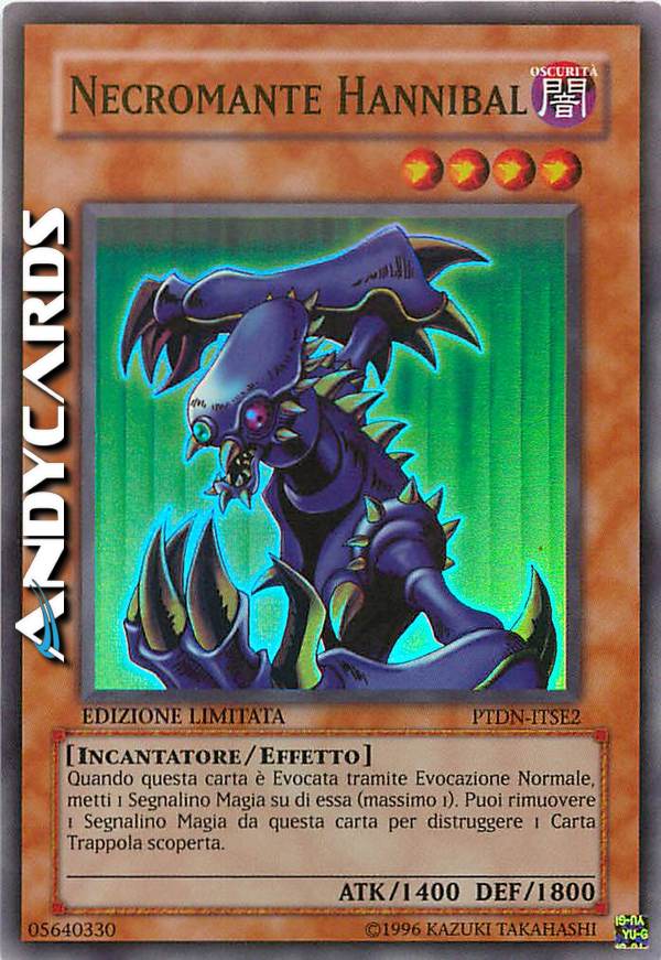 Clicca per ulteriori dettagli di - NECROMANTE HANNIBAL - NECROMANTE HANNIBAL
