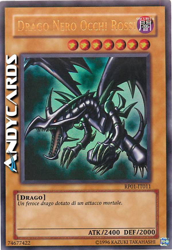 Clicca per ulteriori dettagli di - DRAGO NERO OCCHI ROSSI - DRAGO NERO OCCHI ROSSI