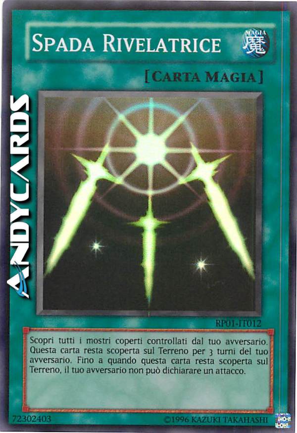 Clicca per ulteriori dettagli di - SPADA RIVELATRICE - SPADA RIVELATRICE