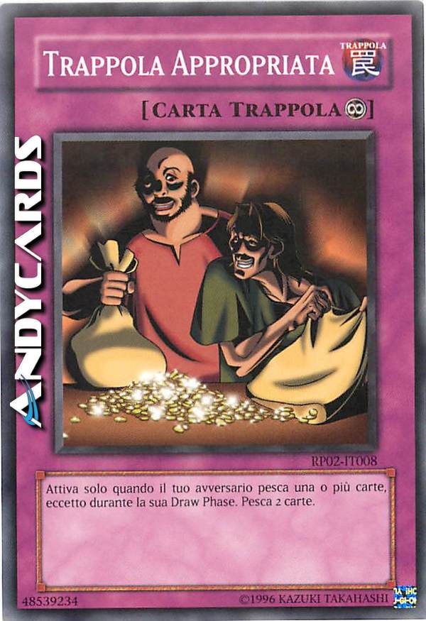 Clicca per ulteriori dettagli di - TRAPPOLA APPROPRIATA - TRAPPOLA APPROPRIATA