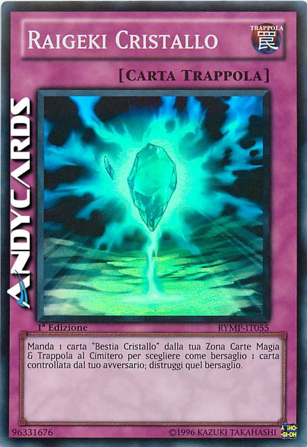 Clicca per ulteriori dettagli di - RAIGEKI CRISTALLO - RAIGEKI CRISTALLO