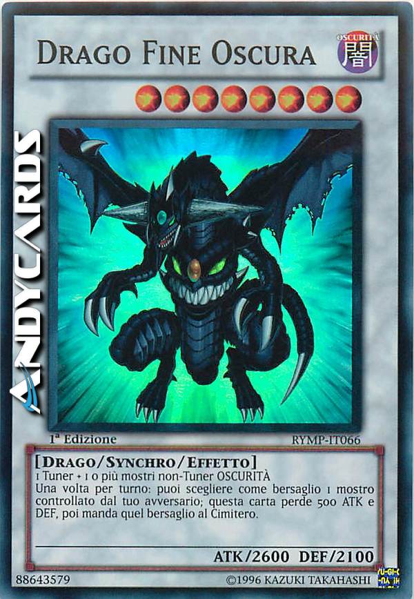 Clicca per ulteriori dettagli di - DRAGO FINE OSCURA - DRAGO FINE OSCURA