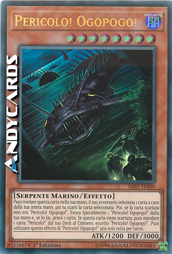 Clicca per ulteriori dettagli di - PERICOLO! OGOPOGO! - PERICOLO! OGOPOGO!