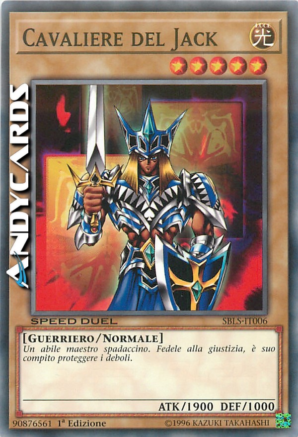 Clicca per ulteriori dettagli di - CAVALIERE DEL JACK - CAVALIERE DEL JACK