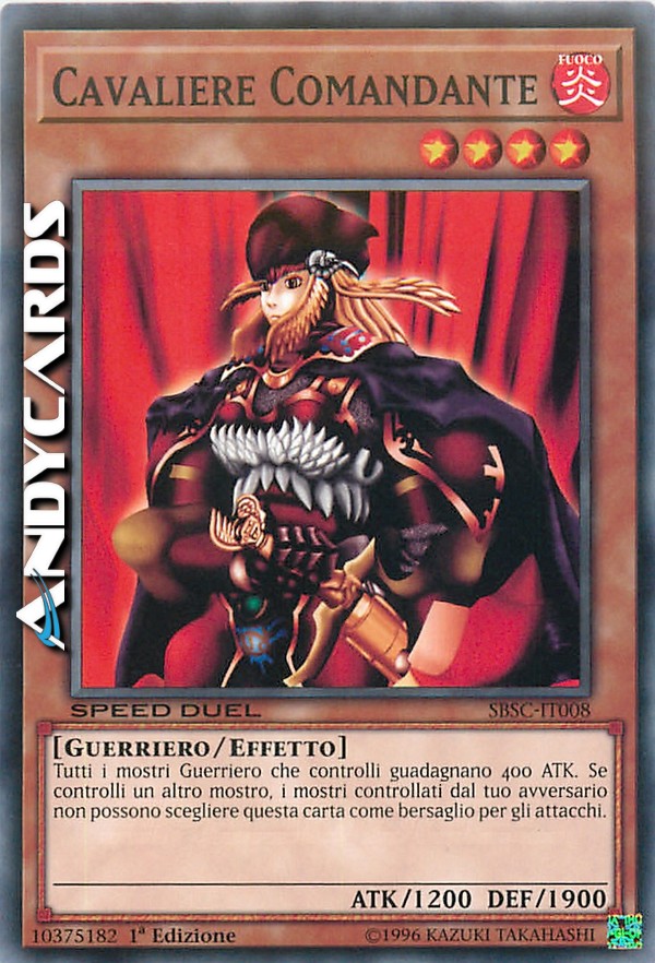 Clicca per ulteriori dettagli di - CAVALIERE COMANDANTE - CAVALIERE COMANDANTE