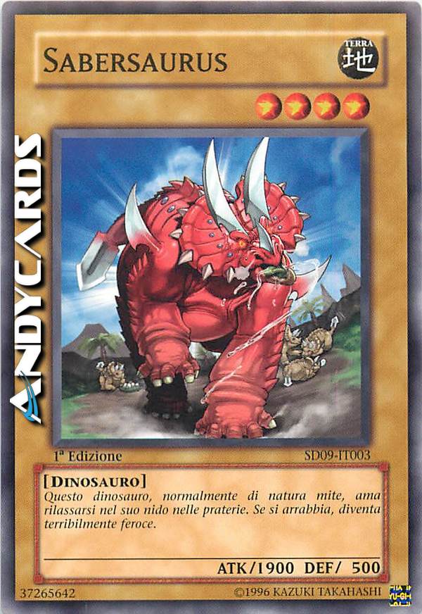 Clicca per ulteriori dettagli di - SCIABOLASAURUS - SCIABOLASAURUS