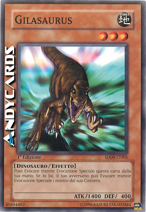 Clicca per ulteriori dettagli di - GILASAURUS - GILASAURUS