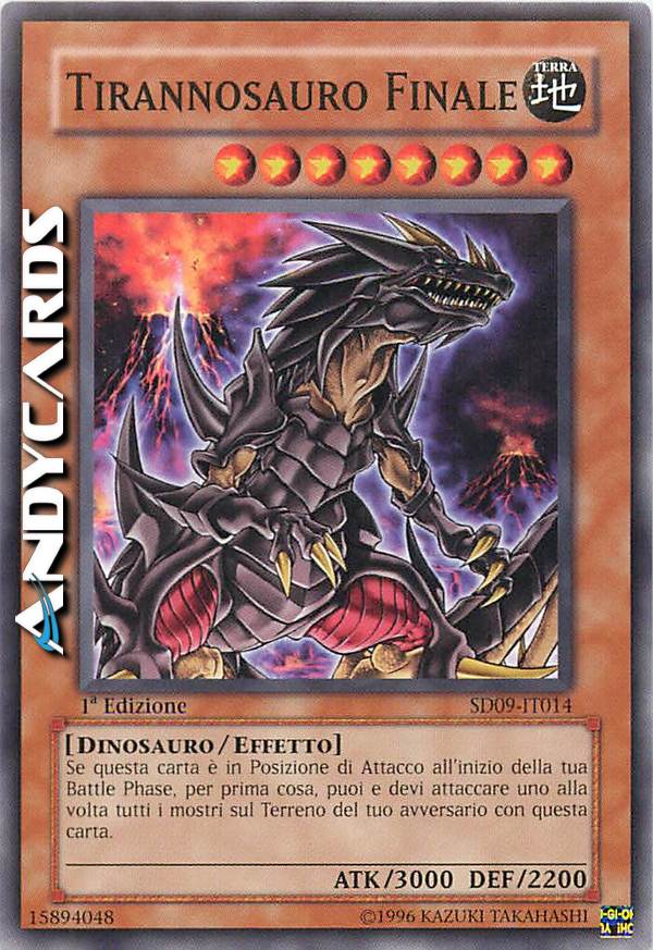 Clicca per ulteriori dettagli di - TIRANNOSAURO FINALE - TIRANNOSAURO FINALE