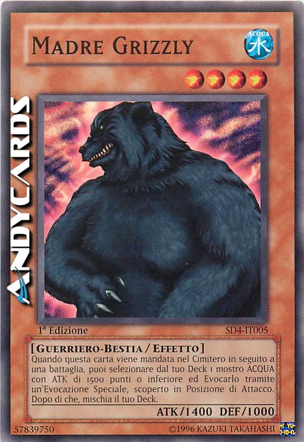 Clicca per ulteriori dettagli di - MADRE GRIZZLY - MADRE GRIZZLY