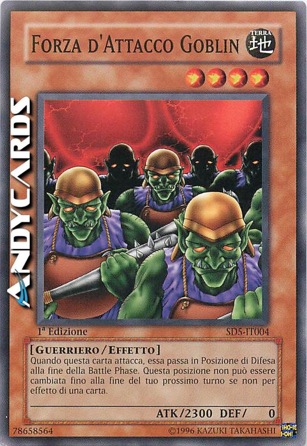 Clicca per ulteriori dettagli di - FORZA D'ATTACCO GOBLIN - FORZA D'ATTACCO GOBLIN