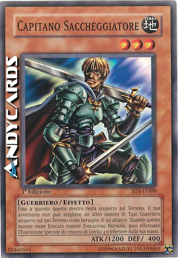 Clicca per ulteriori dettagli di - CAPITANO SACCHEGGIAOTRE - CAPITANO SACCHEGGIAOTRE