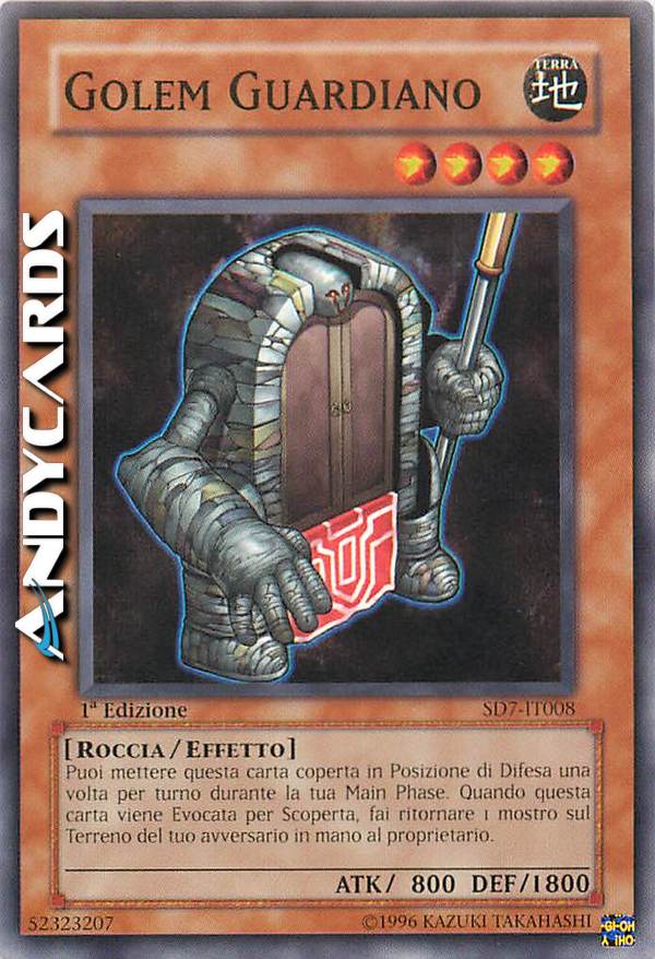 Clicca per ulteriori dettagli di - GOLEM GUARDIANO - GOLEM GUARDIANO