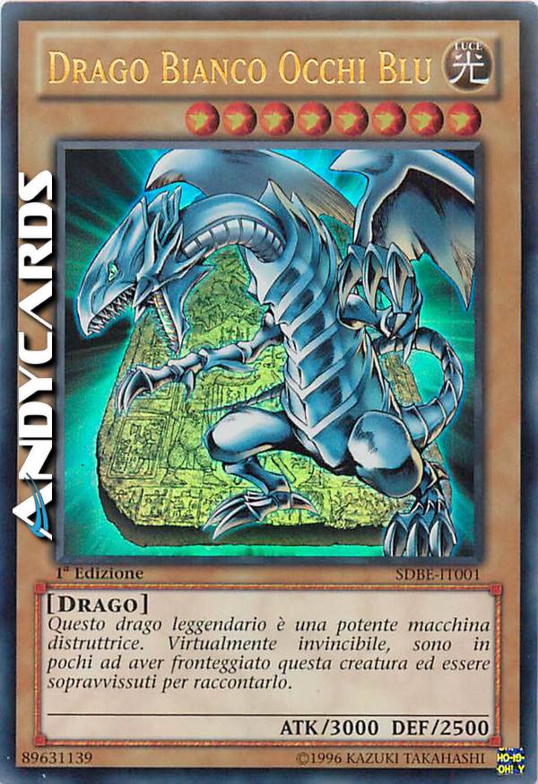 Clicca per ulteriori dettagli di - DRAGO BIANCO OCCHI BLU - DRAGO BIANCO OCCHI BLU