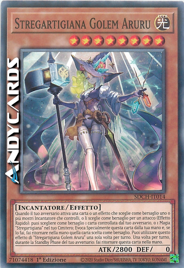 Clicca per ulteriori dettagli di - STREGARTIGIANA GOLEM ARURU - STREGARTIGIANA GOLEM ARURU
