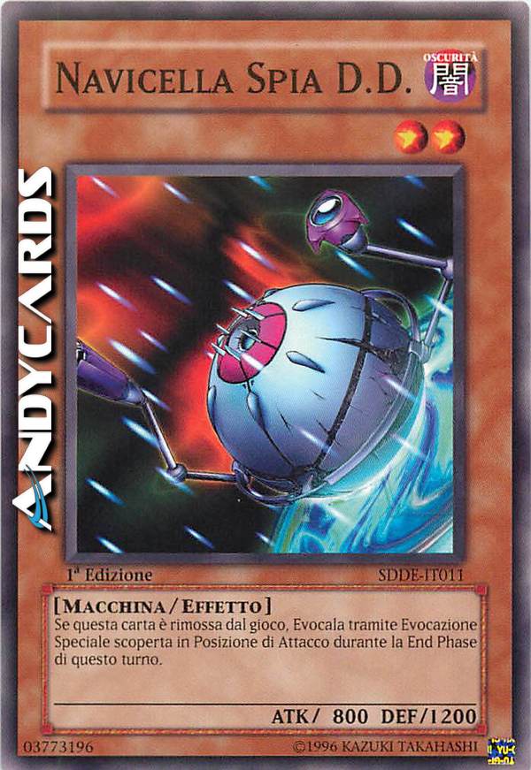 Clicca per ulteriori dettagli di - NAVICELLA SPIA D.D. - NAVICELLA SPIA D.D.