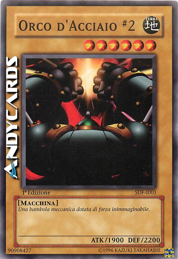 Clicca per ulteriori dettagli di - ORCO D'ACCIAIO #2 - ORCO D'ACCIAIO #2