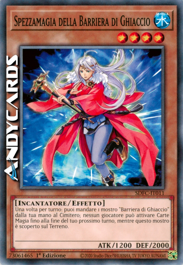 Clicca per ulteriori dettagli di - SPEZZAMAGIA DELLA BARRIERA DI GHIACCIO - SPEZZAMAGIA DELLA BARRIERA DI GHIACCIO