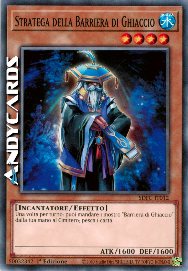 Clicca per ulteriori dettagli di - STRATEGA DELLA BARRIERA DI GHIACCIO - STRATEGA DELLA BARRIERA DI GHIACCIO