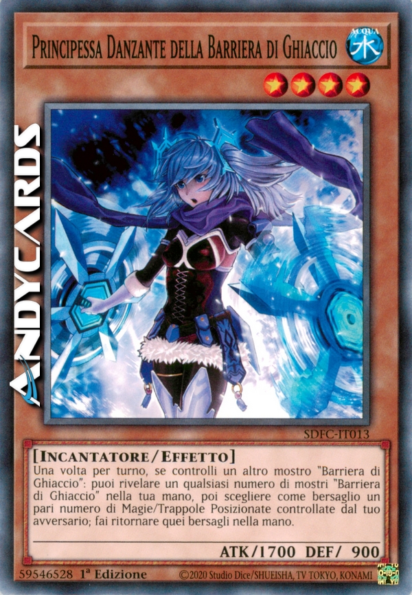 Clicca per ulteriori dettagli di - PRINCIPESSA DANZANTE DELLA BARRIERA DI GHIACCIO - PRINCIPESSA DANZANTE DELLA BARRIERA DI GHIACCIO