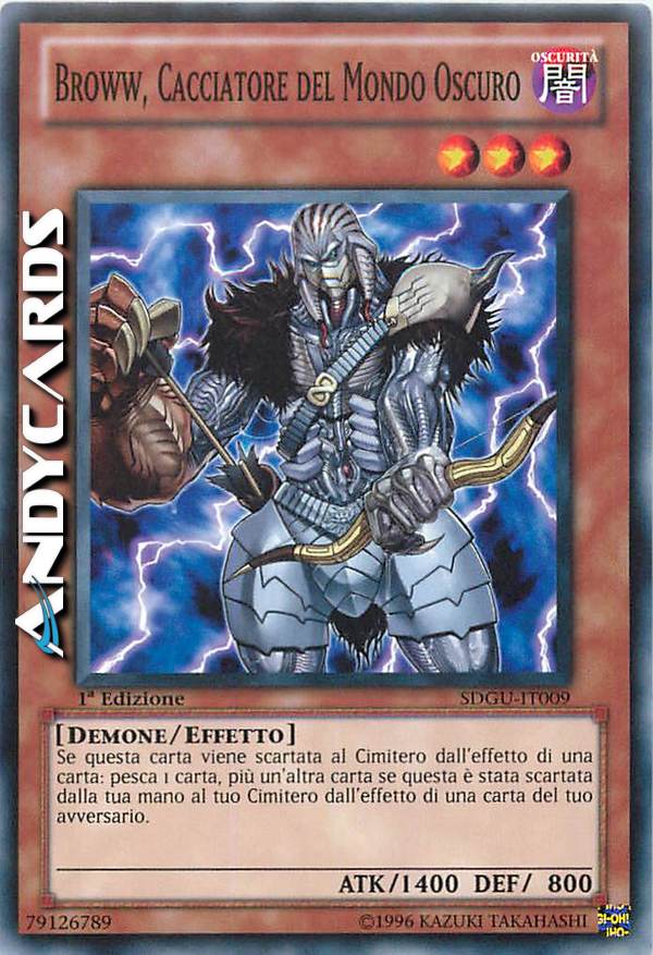 Clicca per ulteriori dettagli di - BROWW, CACCIATORE DEL MONDO OSCURO - BROWW, CACCIATORE DEL MONDO OSCURO